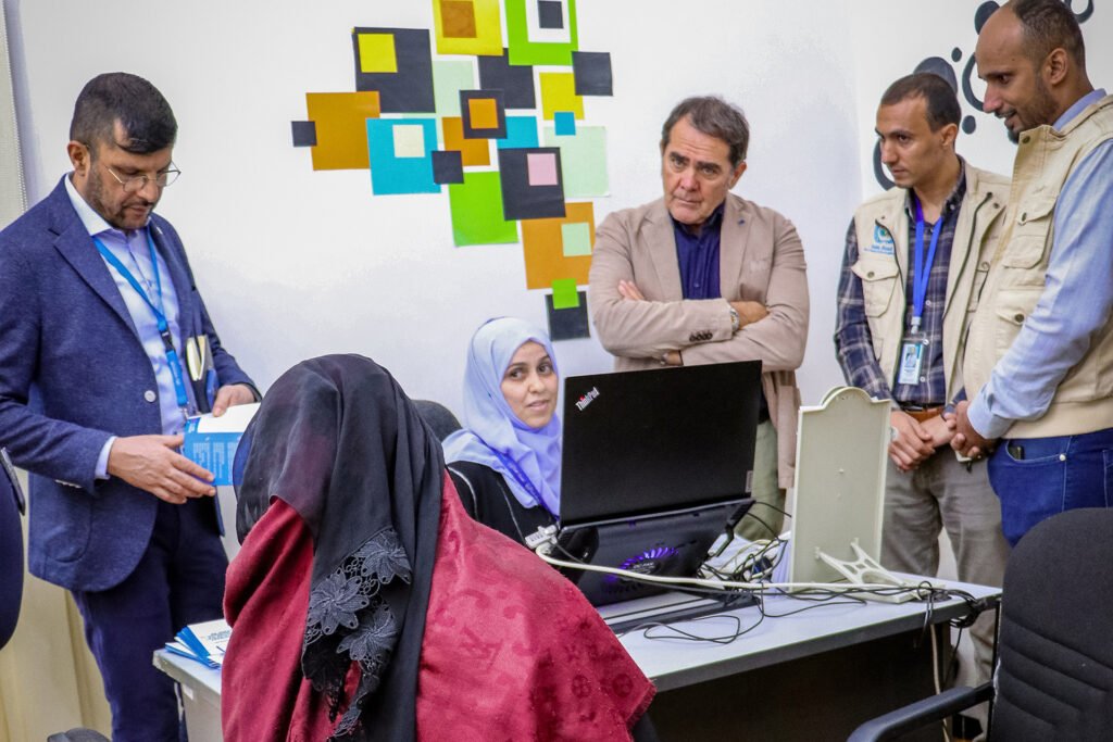 UNHCR Representative Visits SRPD Drop-in Center